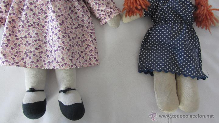 Juguetes antiguos: MU&Ntilde;ECA DE PELUCHE DE LOS 80 - Foto 4