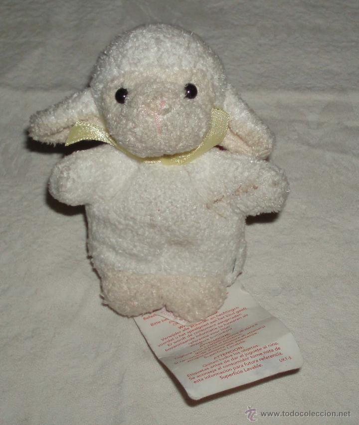 Juguetes antiguos: peluche cordero 8 cms - Foto 1