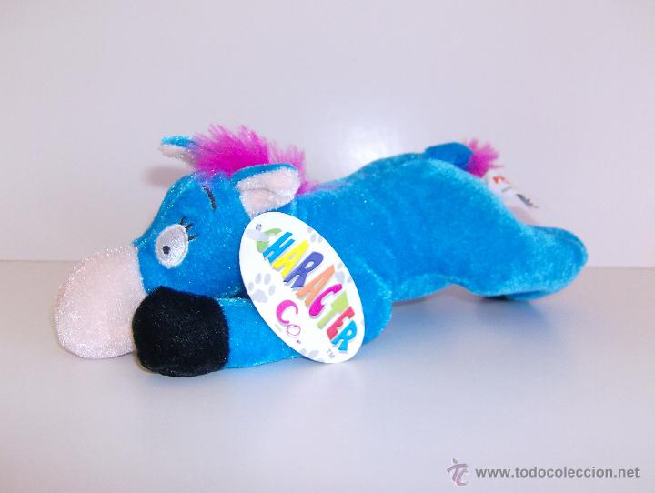 Juguetes antiguos: BURRO DE PELUCHE SUAVE - Foto 1
