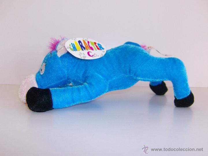 Juguetes antiguos: BURRO DE PELUCHE SUAVE - Foto 5