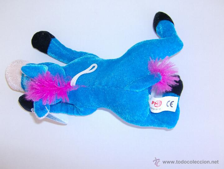 Juguetes antiguos: BURRO DE PELUCHE SUAVE - Foto 6
