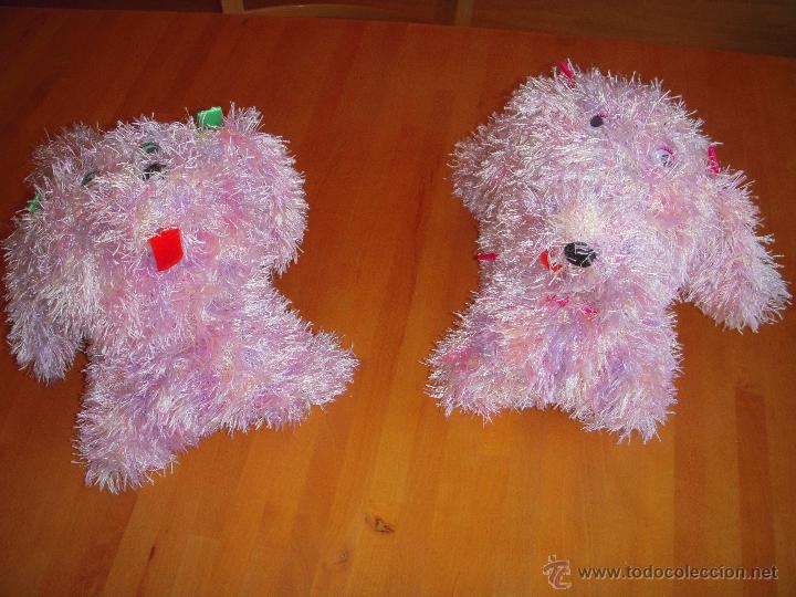 Juguetes antiguos: dos originales preciosos perritos - Foto 1