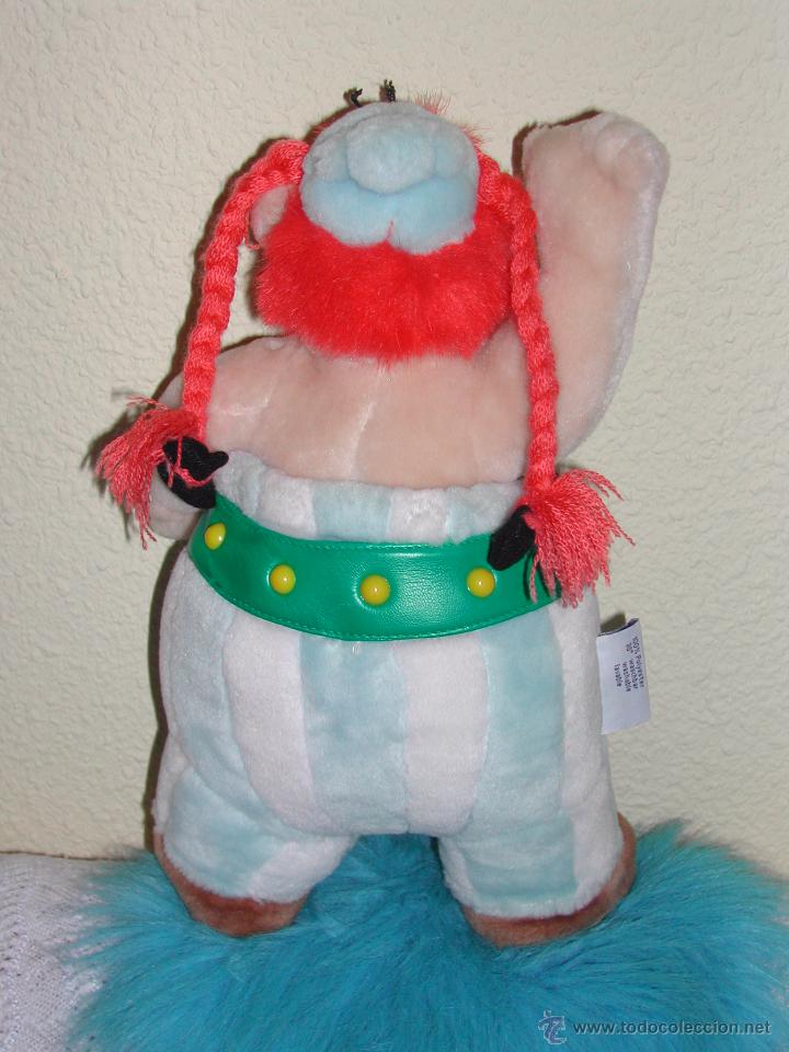 Juguetes antiguos: Peluche de ASTERIX Y OBELIX - Foto 2