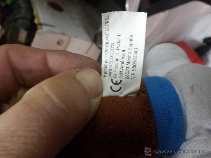 Juguetes antiguos: PELUCHE CHOCO KELLOGGS 20 cmts. aprox. - Foto 3