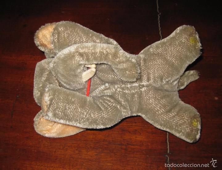 Juguetes antiguos: ELEFANTE DORMIDO DE STEIFF - Foto 1