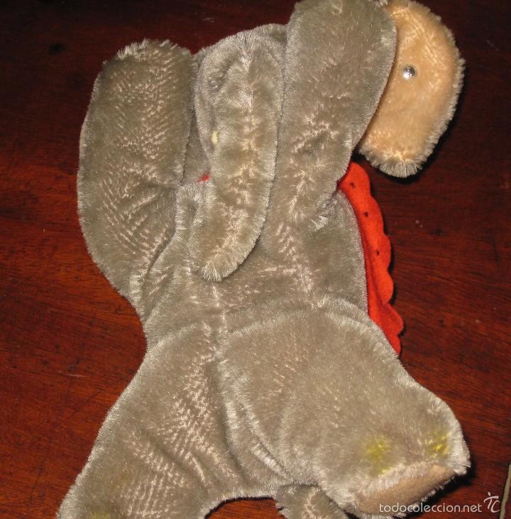 Juguetes antiguos: ELEFANTE DORMIDO DE STEIFF - Foto 3