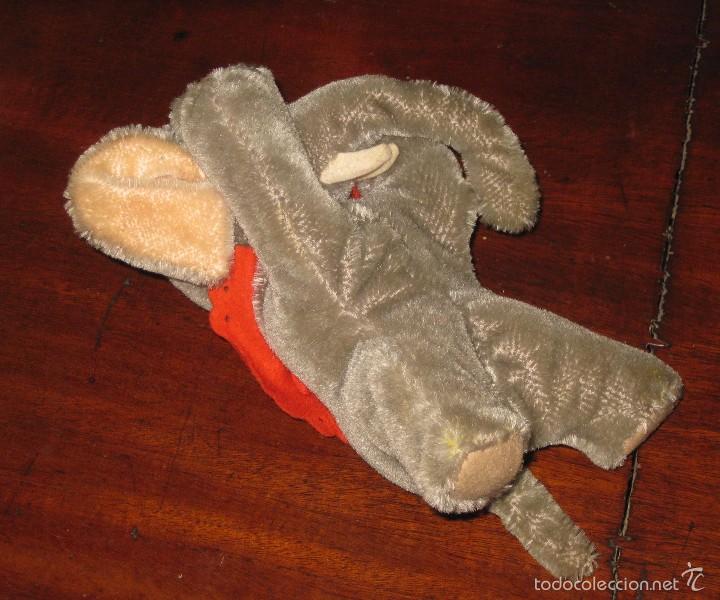 Juguetes antiguos: ELEFANTE DORMIDO DE STEIFF - Foto 4