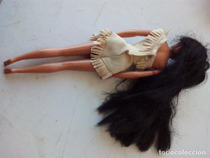 Juguetes antiguos: Mu&ntilde;eca Pocahontas - Foto 2