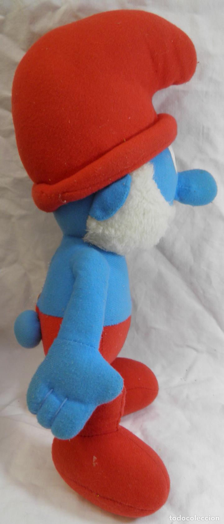 Juguetes antiguos: PELUCHE PAPA PITUFO - Foto 3