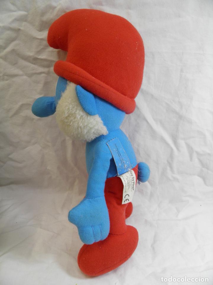 Juguetes antiguos: PELUCHE PAPA PITUFO - Foto 4
