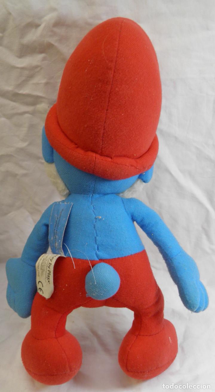 Juguetes antiguos: PELUCHE PAPA PITUFO - Foto 5