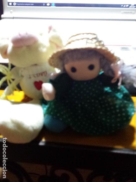 Juguetes antiguos: LOTE 7 PELUCHES - Foto 7