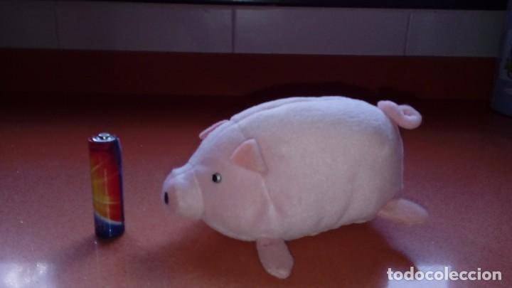 Juguetes antiguos: CERDITO DE PELUCHE