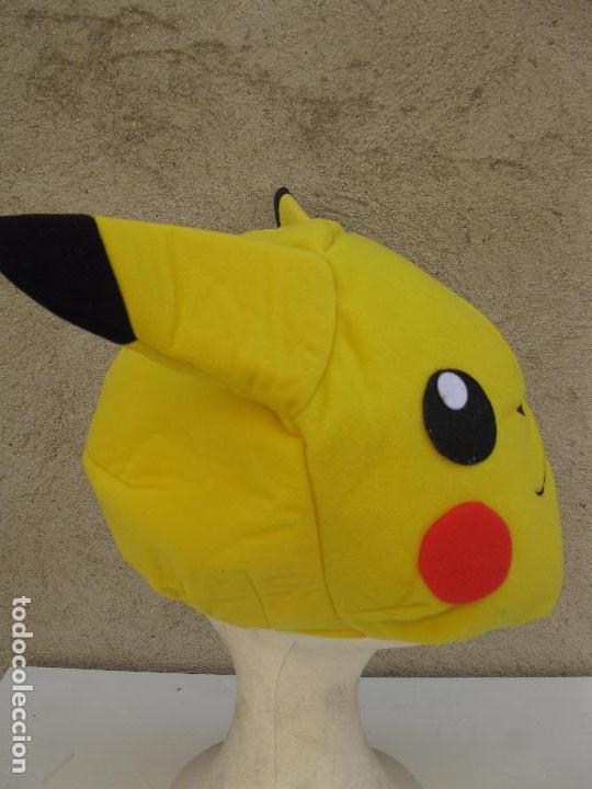 Juguetes antiguos: GORRO DE PIKACHU - POK&Eacute;MON. - Foto 2