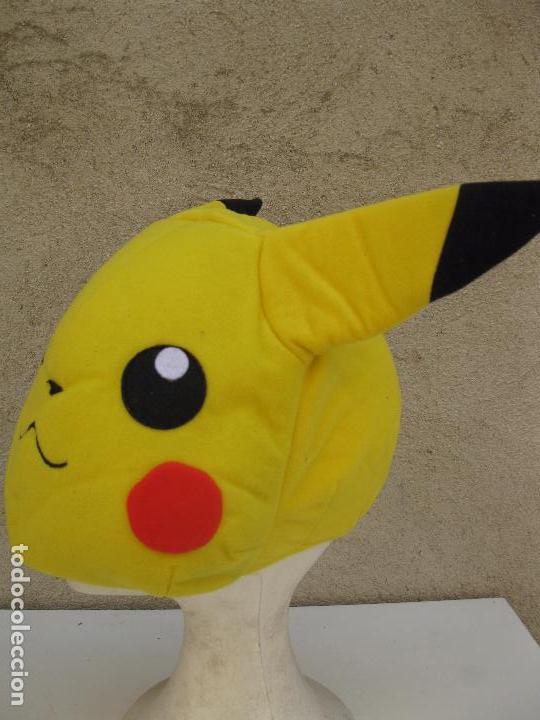 Juguetes antiguos: GORRO DE PIKACHU - POK&Eacute;MON. - Foto 4