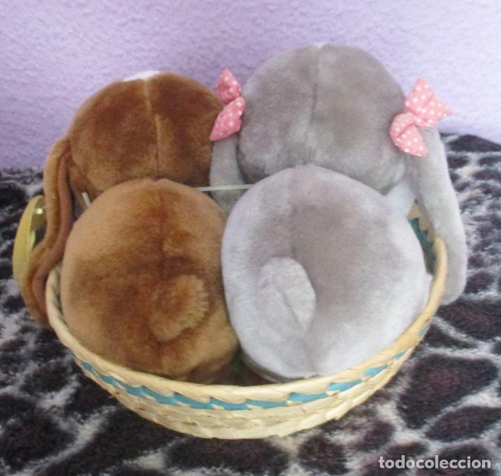 Juguetes antiguos: pareja sad sam en cesta - Foto 4