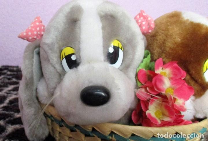 Juguetes antiguos: pareja sad sam en cesta - Foto 7