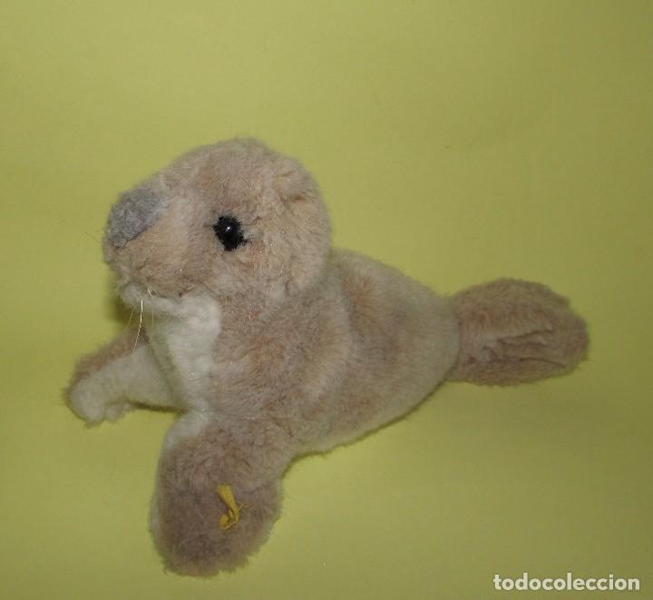 Juguetes antiguos: FOCA STEIFF PELUCHE - Foto 2