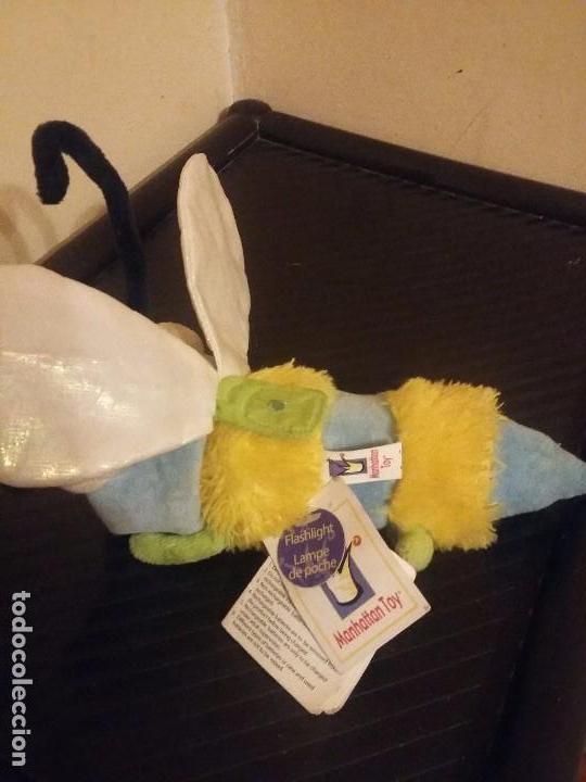 Juguetes antiguos: Graciosa linterna de peluche - Foto 3