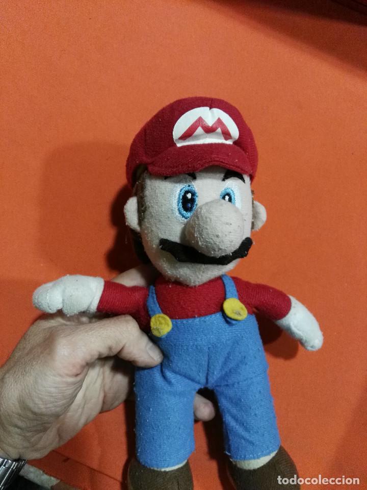 Juguetes antiguos: peluche  mario - Foto 1