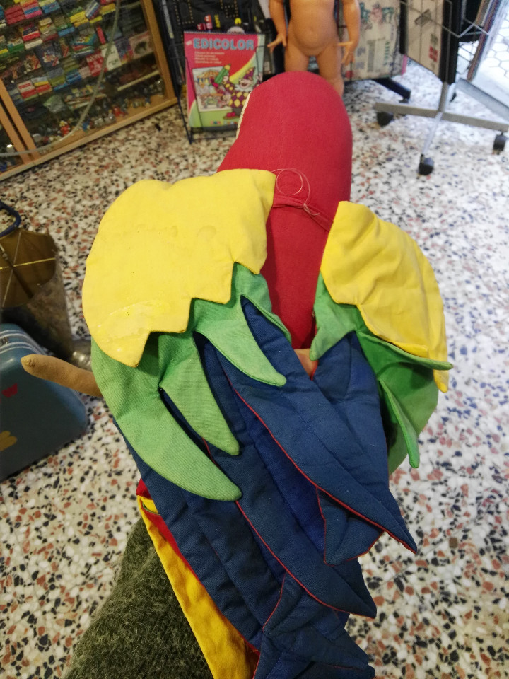 Juguetes antiguos: PELUCHE DE LORO - Foto 2