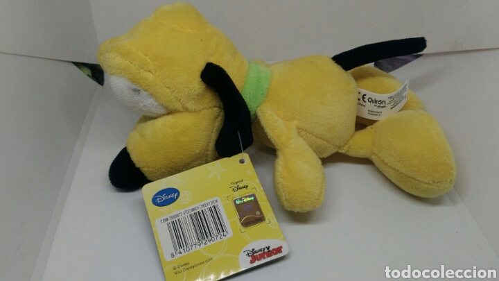 Peluche Nuevo Bebe Pluto Disney Mide 16cm Sold Through Direct Sale