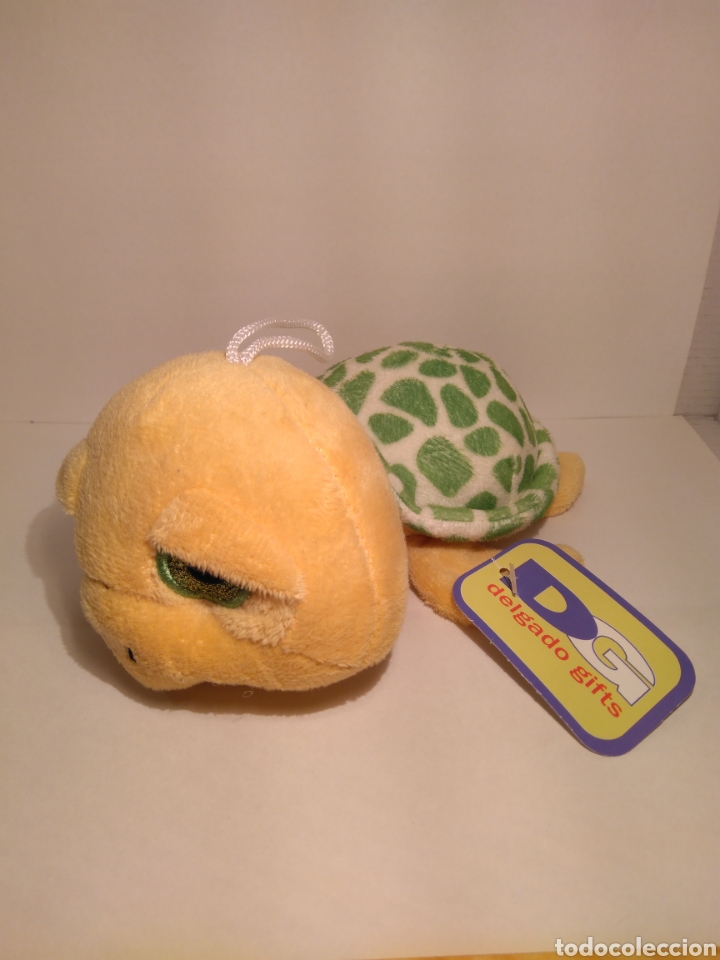Juguetes antiguos: TORTUGA DE PELUCHE - Foto 1