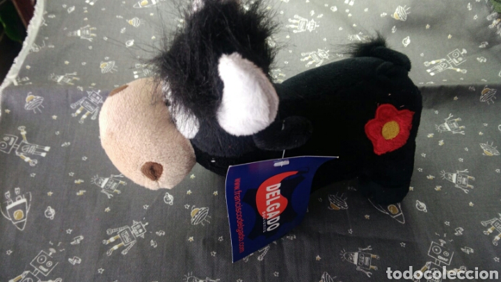 Juguetes antiguos: PELUCHE TORO - Foto 1