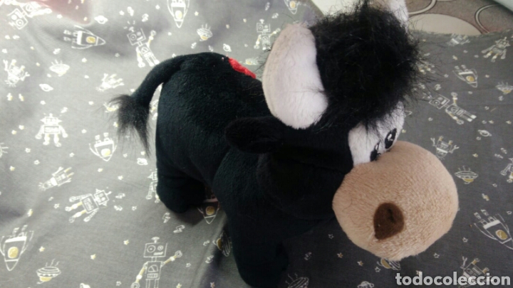 Juguetes antiguos: PELUCHE TORO - Foto 2