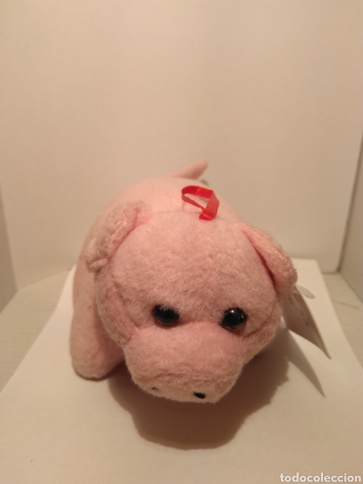Juguetes antiguos: PELUCHE CERDITO - Foto 1