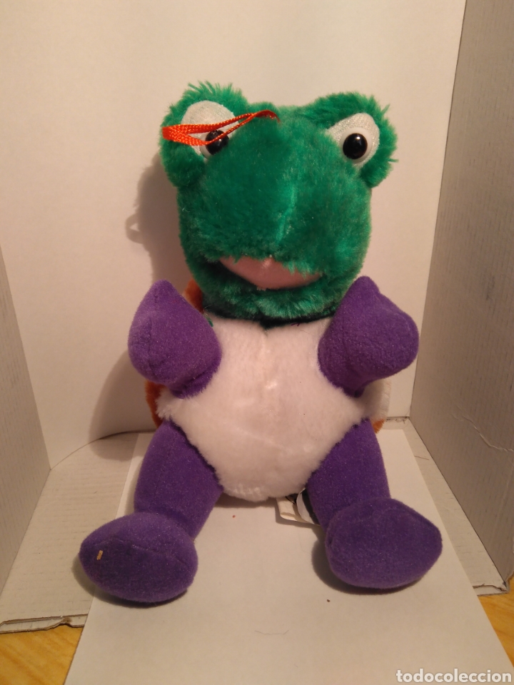 Juguetes antiguos: PELUCHE TORTUGA - Foto 1