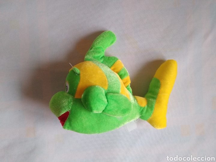 Juguetes antiguos: Peluche pez - Foto 3