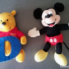 Juguetes Antiguos: MICKEY MOUSE WINNIE THE POOH. Lote 133567882