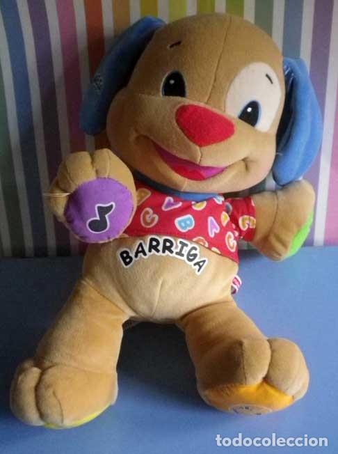 perro de peluche fisher price