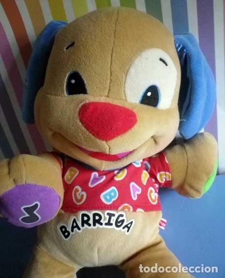 perro de peluche fisher price