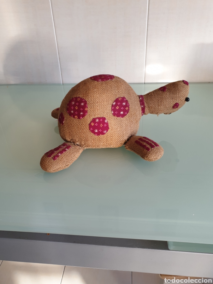 Juguetes antiguos: Tortuga de trapo - Foto 2