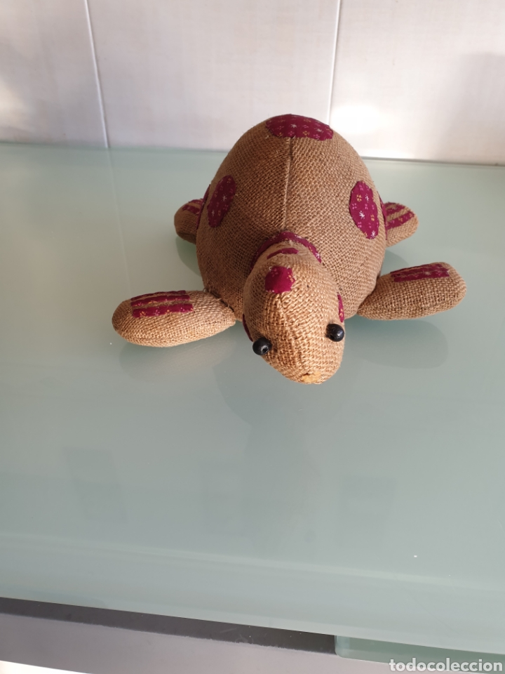 Juguetes antiguos: Tortuga de trapo - Foto 3