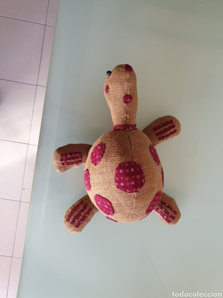 Juguetes antiguos: Tortuga de trapo - Foto 4