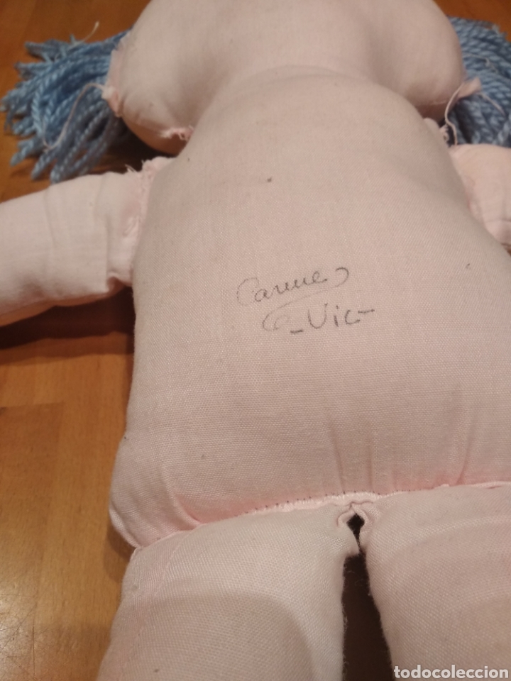 Juguetes antiguos: Mu&ntilde;eca de trapo - Foto 3