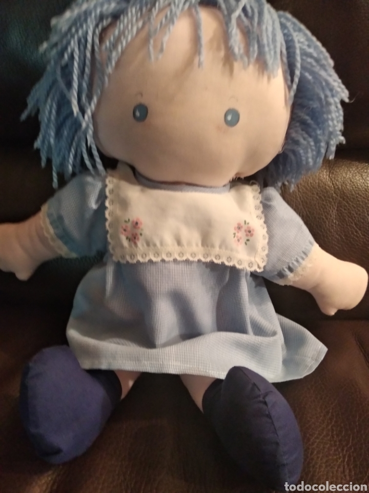 Juguetes antiguos: Mu&ntilde;eca de trapo - Foto 1