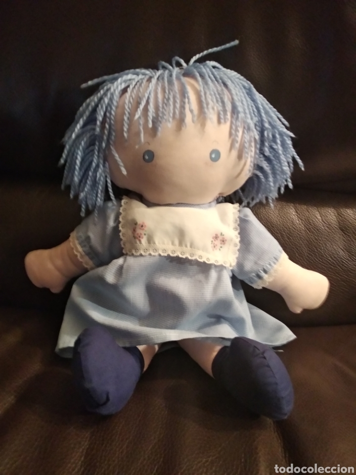 Juguetes antiguos: Mu&ntilde;eca de trapo - Foto 4