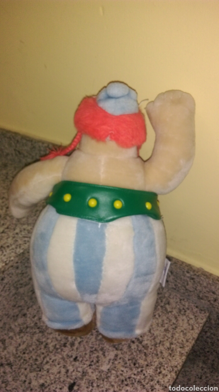 Juguetes antiguos: Peluche Obelix - Foto 2