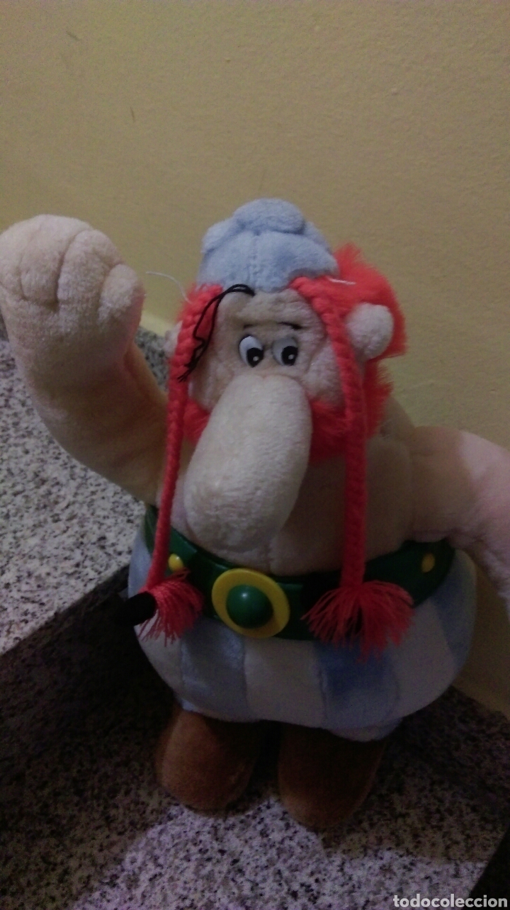 Juguetes antiguos: Peluche Obelix - Foto 3