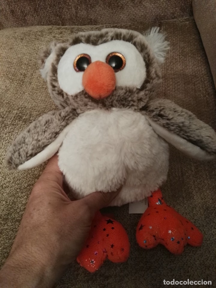 Juguetes antiguos: Peluche buho - Foto 1