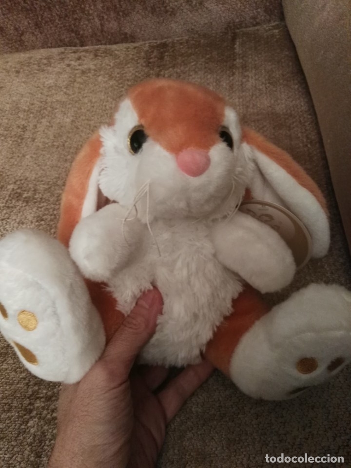 Juguetes antiguos: Peluche conejo - Foto 1