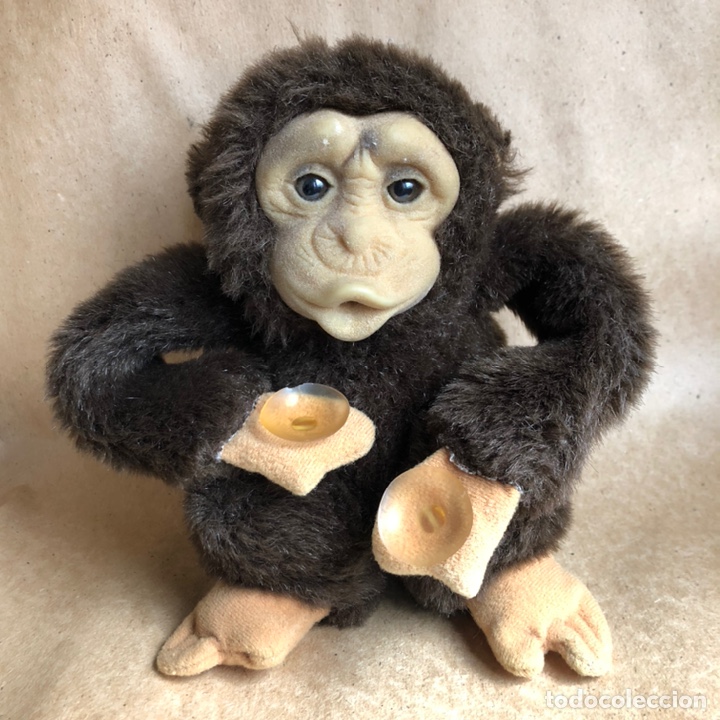 Juguetes antiguos: Peluche Mono con ventosas. - Foto 3