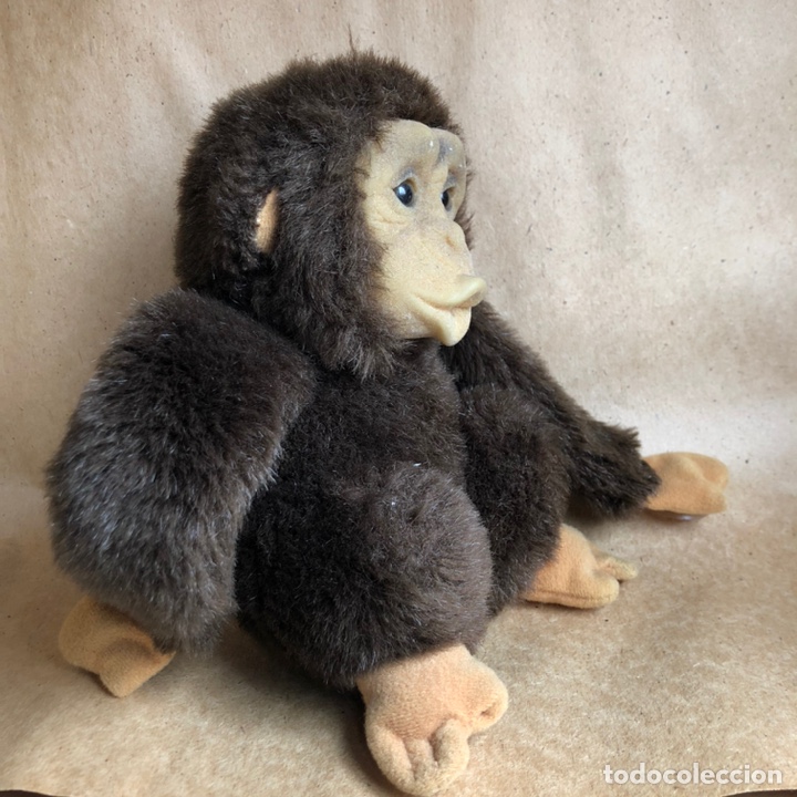 Juguetes antiguos: Peluche Mono con ventosas. - Foto 4