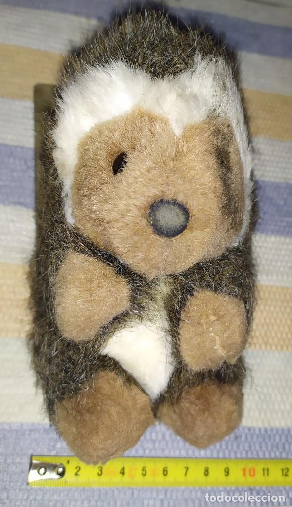 Juguetes antiguos: Peluche erizo - Foto 1
