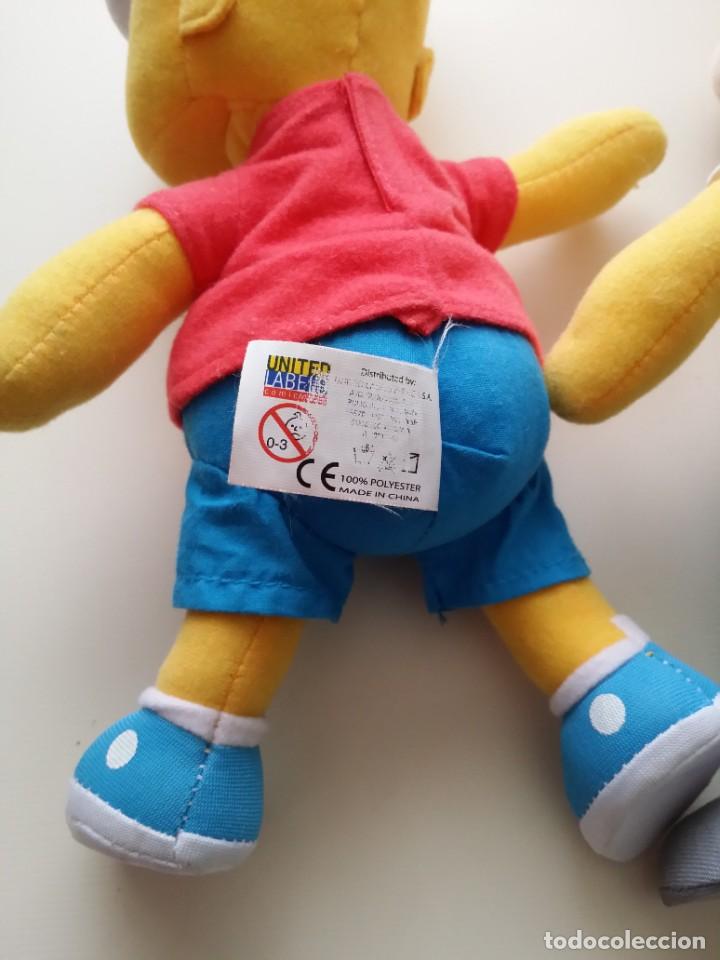Juguetes antiguos: mu&ntilde;ecos de los Simpsons, Homer y Bart Simpson - Foto 3