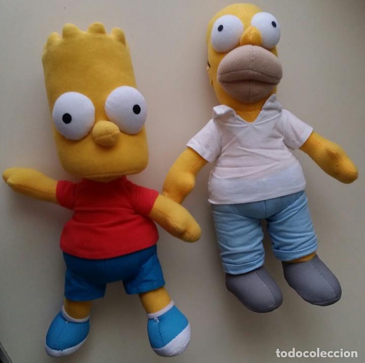 Juguetes antiguos: mu&ntilde;ecos de los Simpsons, Homer y Bart Simpson - Foto 5